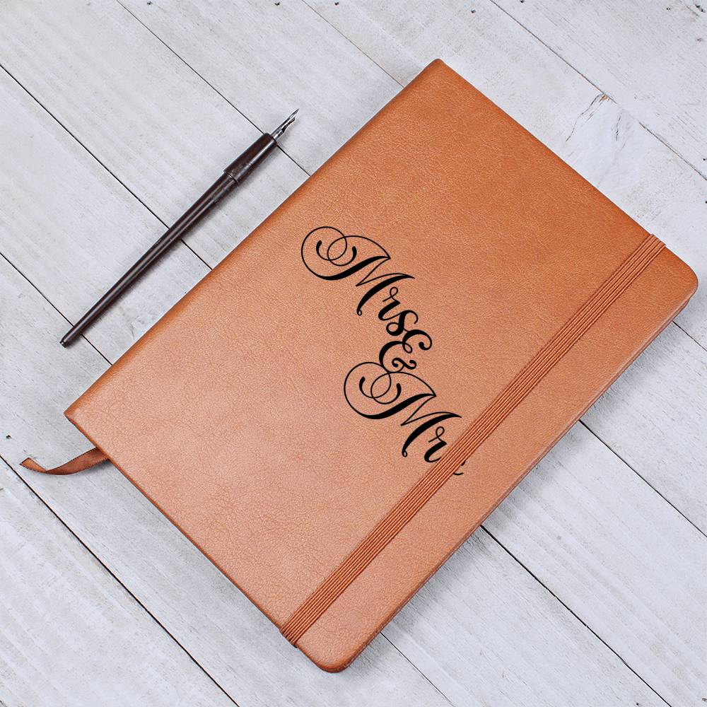 Mrs & Mrs - Vegan Leather Journal