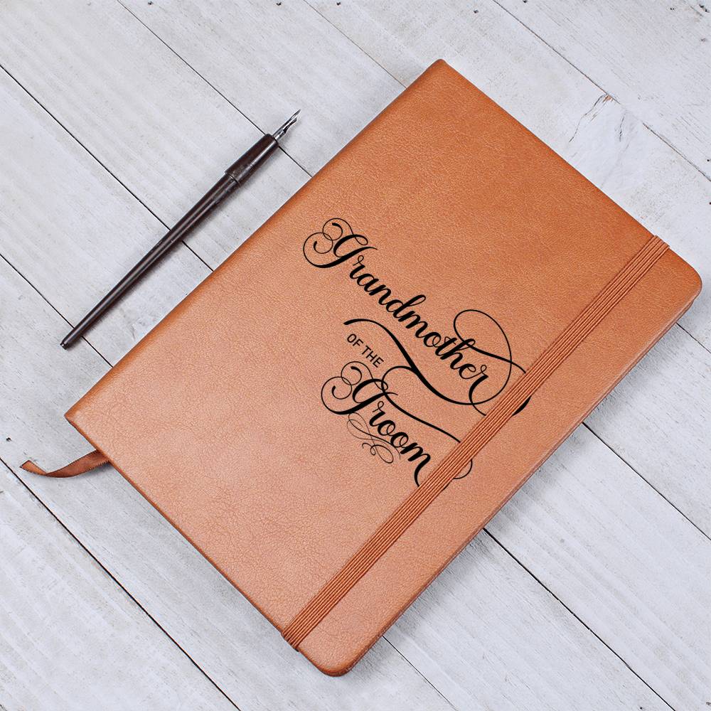 Grandmother of the Groom - Vegan Leather Journal
