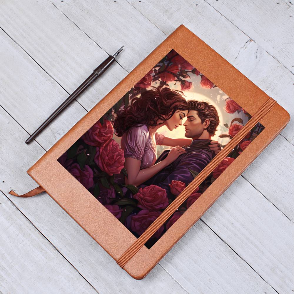 Valentine's Day Art 056 - Vegan Leather Journal