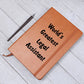 World's Greatest Legal Assistant v1 - Vegan Leather Journal