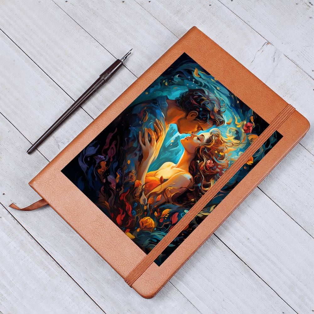 Valentine's Day Art 236 - Vegan Leather Journal