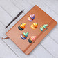 Cute Halloween Sticker 007 - Vegan Leather Journal