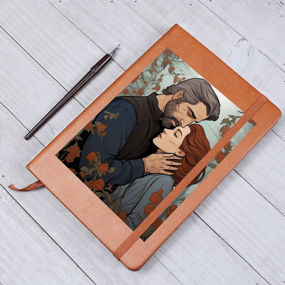 Valentine's Day Art 040 - Vegan Leather Journal