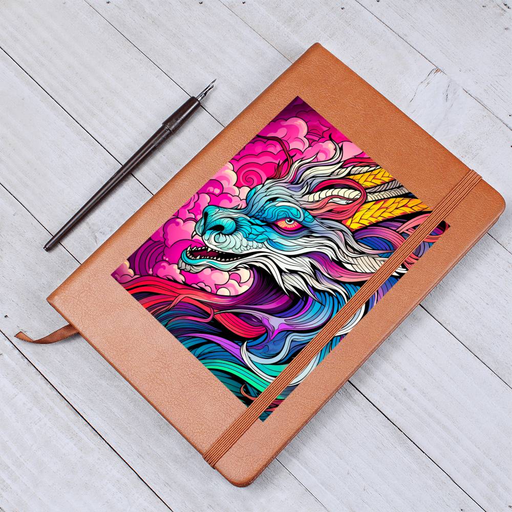 Majestic Dragon 025 - Vegan Leather Journal