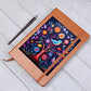 Birds And Floral Design 103 - Vegan Leather Journal