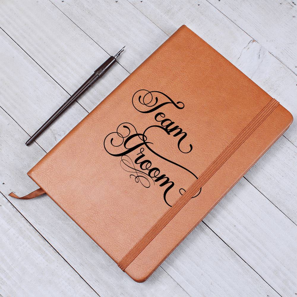 Team Groom - Vegan Leather Journal