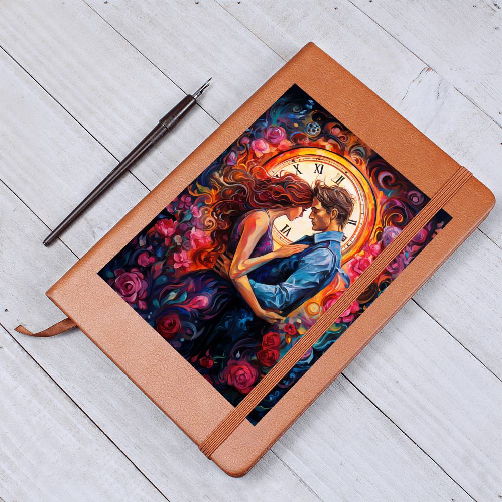 Valentine's Day Art 245 - Vegan Leather Journal