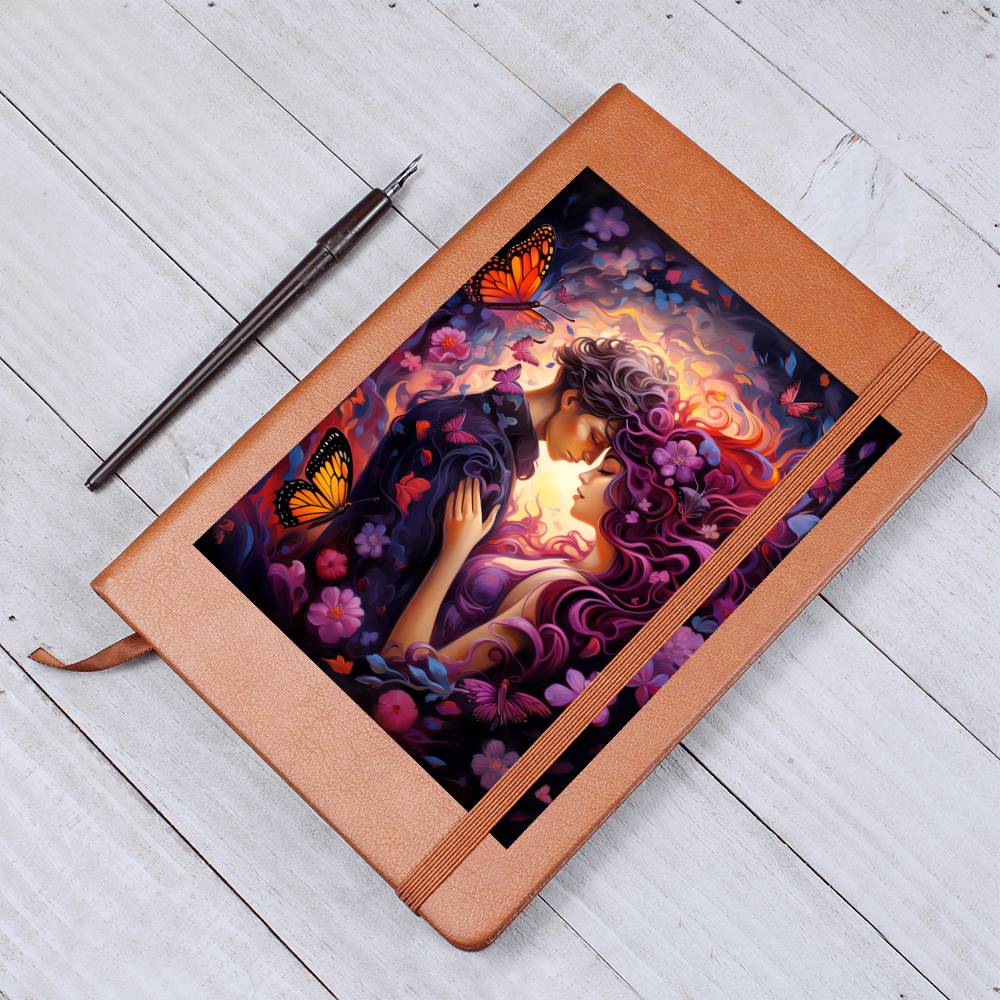 Valentine's Day Art 318 - Vegan Leather Journal