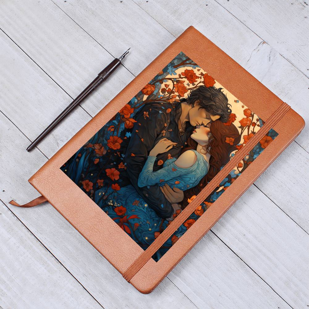 Valentine's Day Art 341 - Vegan Leather Journal