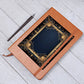 Ornate Gold Cover 111 - Vegan Leather Journal