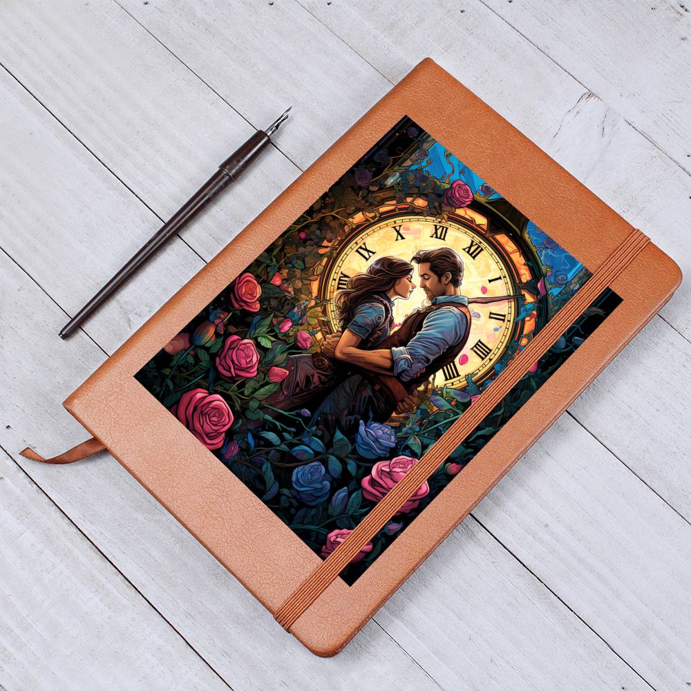 Valentine's Day Art 413 - Vegan Leather Journal