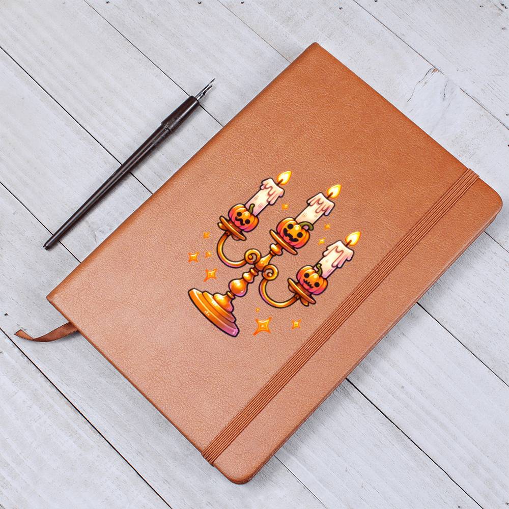Cute Halloween Sticker 061 - Vegan Leather Journal