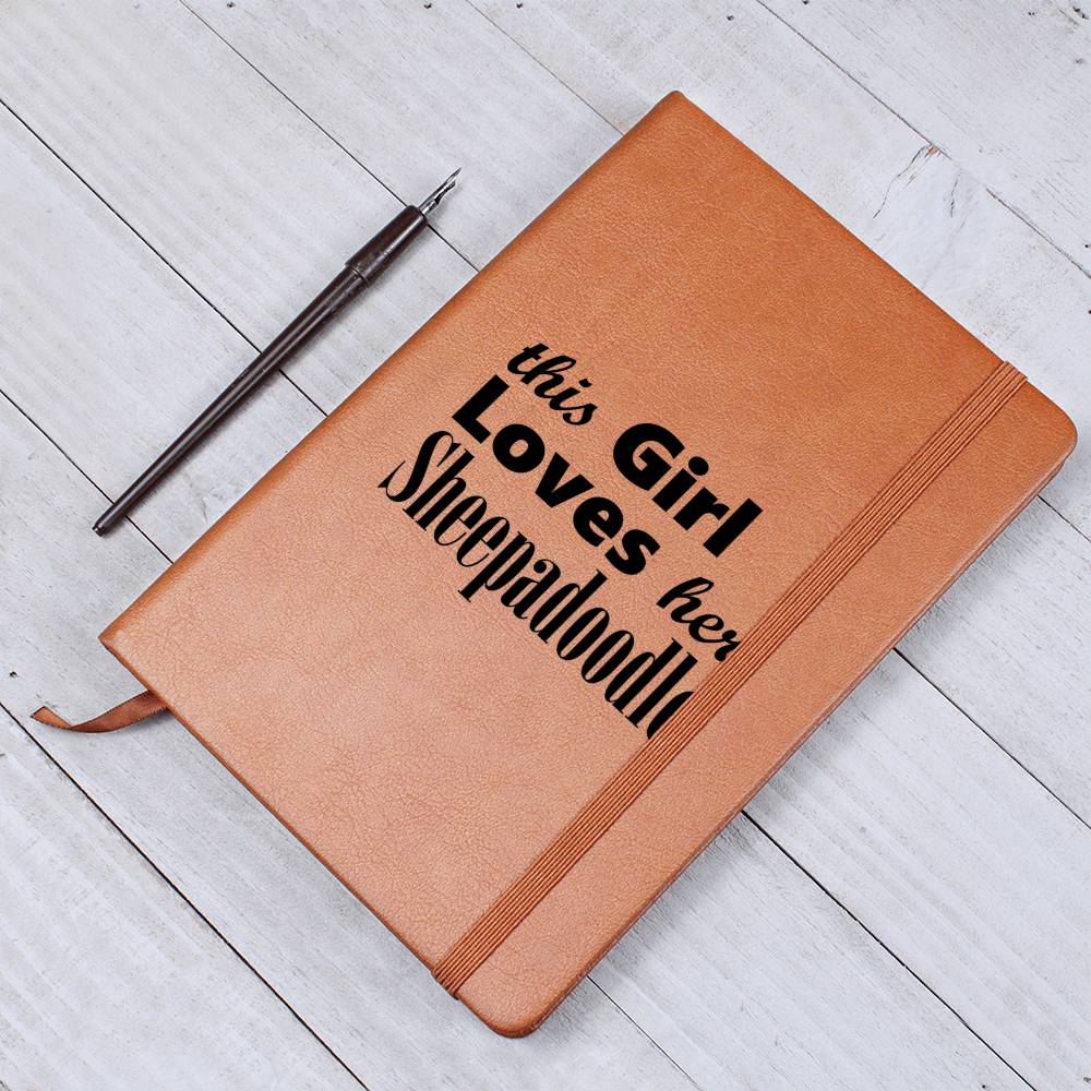 Sheepadoodle - Vegan Leather Journal