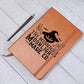 Vintage Halloween Signs 15 - Vegan Leather Journal