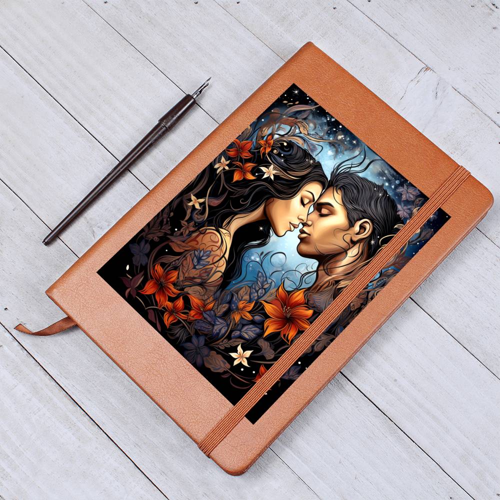Valentine's Day Art 360 - Vegan Leather Journal