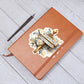 Luxury Wedding Decor Sticker 051 - Vegan Leather Journal