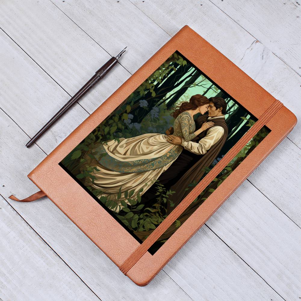 Valentine's Day Art 006 - Vegan Leather Journal