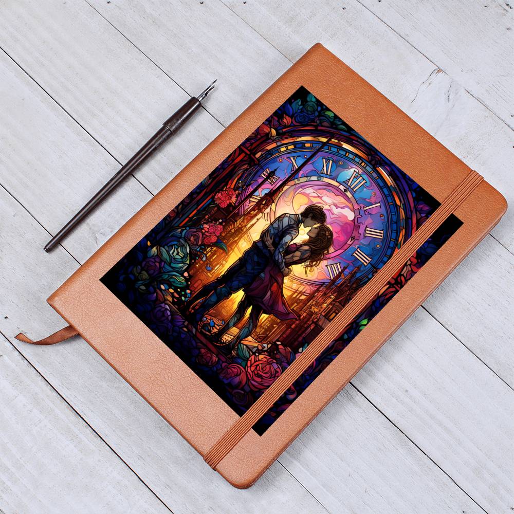 Valentine's Day Art 466 - Vegan Leather Journal