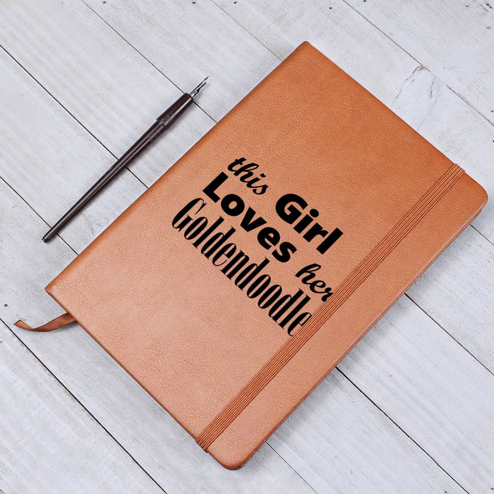 Goldendoodle - Vegan Leather Journal