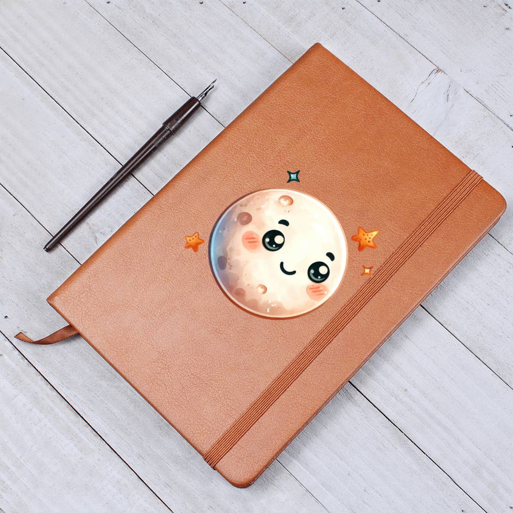 Cute Halloween Sticker 065 - Vegan Leather Journal