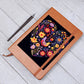 Birds And Floral Design 112 - Vegan Leather Journal