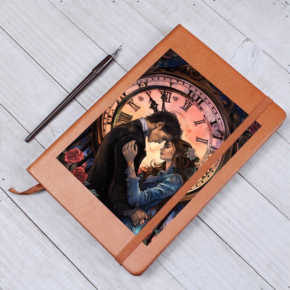 Valentine's Day Art 411 - Vegan Leather Journal