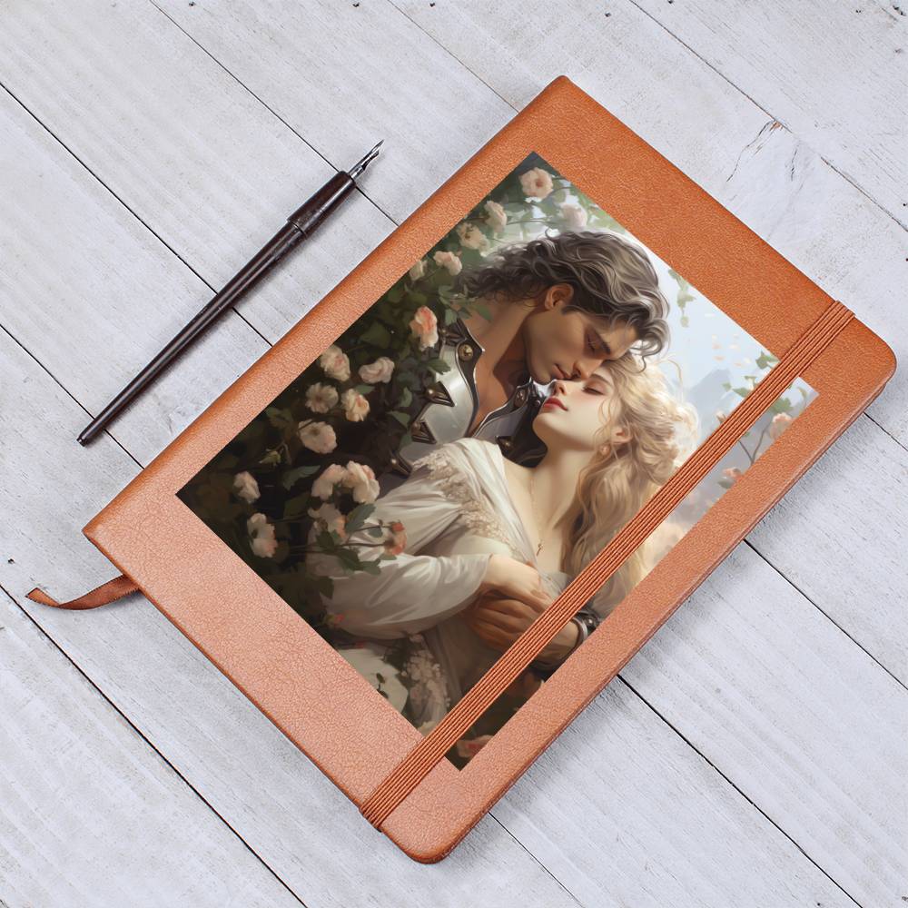 Valentine's Day Art 326 - Vegan Leather Journal