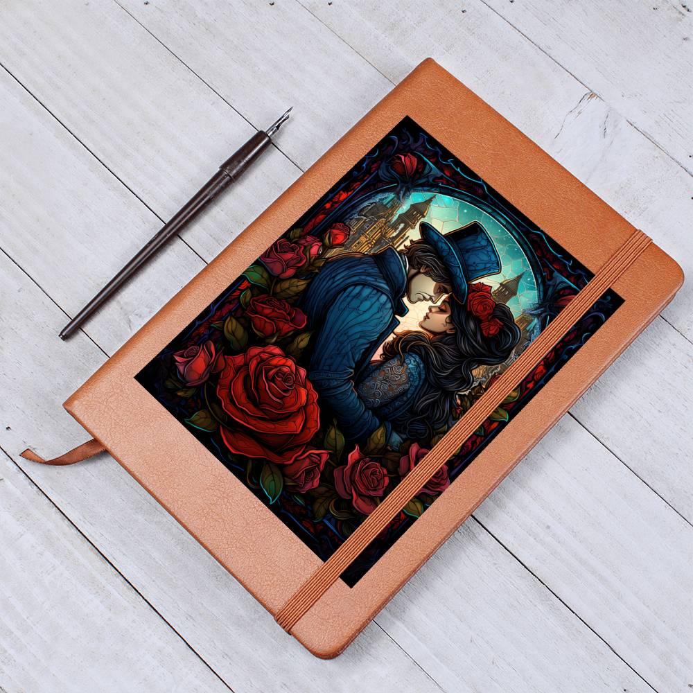Valentine's Day Art 479 - Vegan Leather Journal