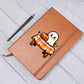 Cute Halloween Sticker 115 - Vegan Leather Journal