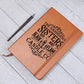 Vintage Halloween Signs 28 - Vegan Leather Journal