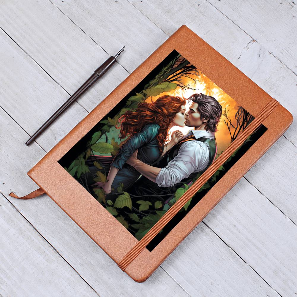 Valentine's Day Art 429 - Vegan Leather Journal