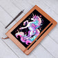 Cute Unicorn 043 - Vegan Leather Journal