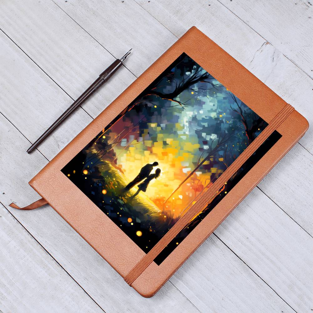 Valentine's Day Art 028 - Vegan Leather Journal