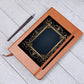 Ornate Gold Cover 011 - Vegan Leather Journal