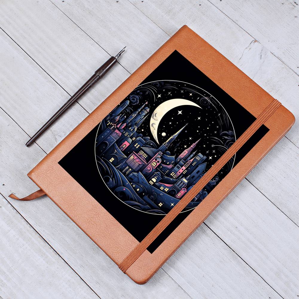Minimalist BOHO Art 088 - Vegan Leather Journal