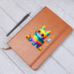 Cute Halloween Sticker 106 - Vegan Leather Journal