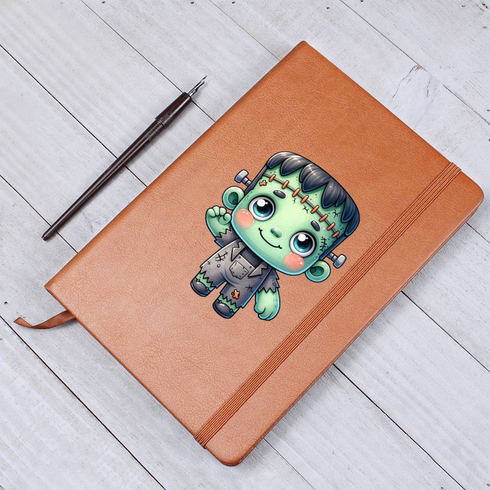 Cute Halloween Sticker 077 - Vegan Leather Journal