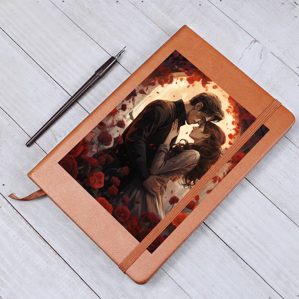 Valentine's Day Art 238 - Vegan Leather Journal