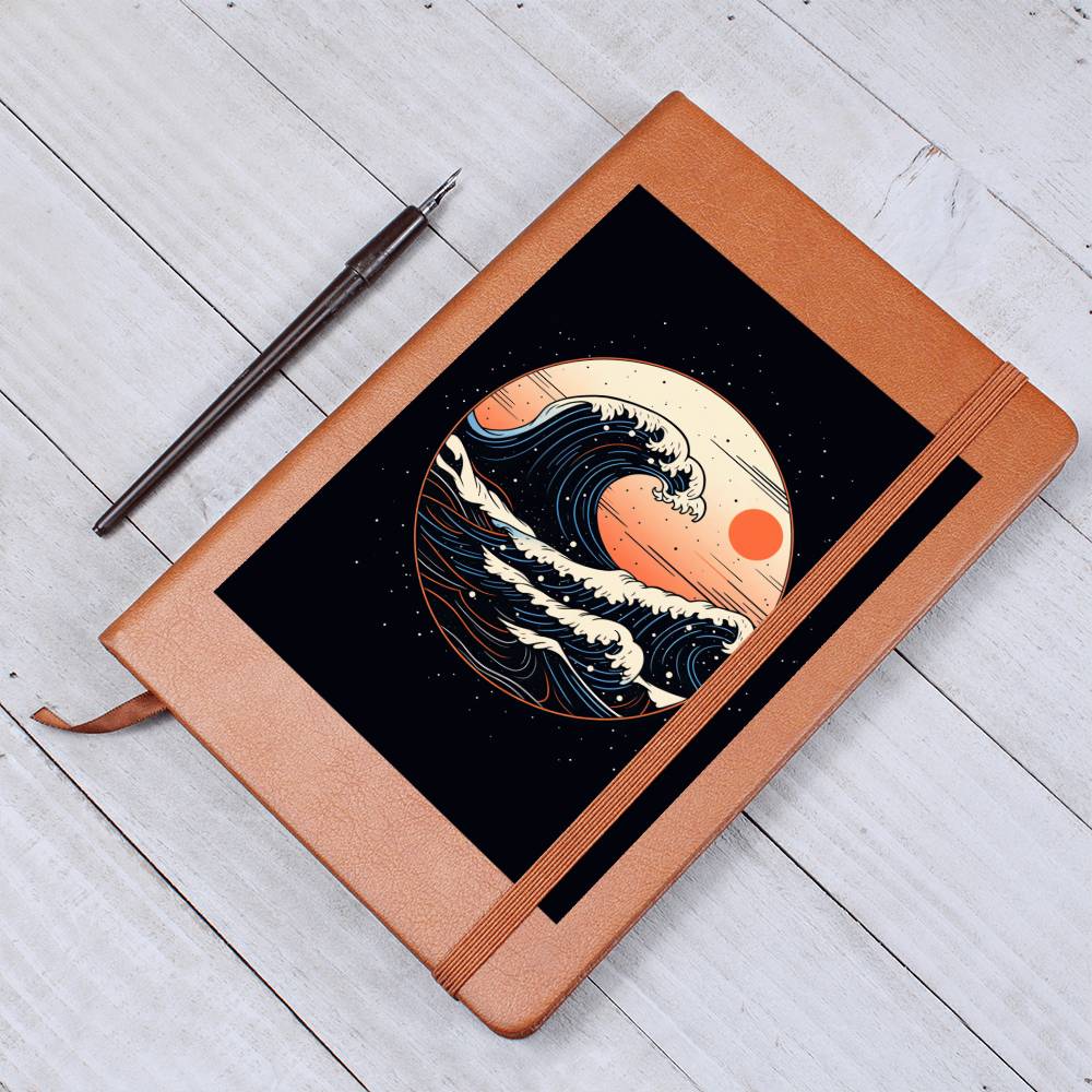 Minimalist BOHO Art 122 - Vegan Leather Journal