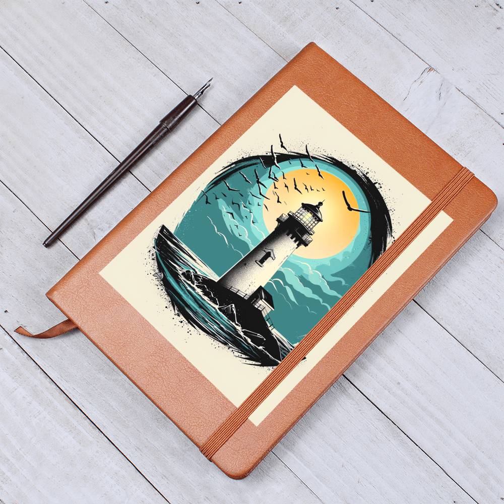 Minimalist BOHO Art 070 - Vegan Leather Journal