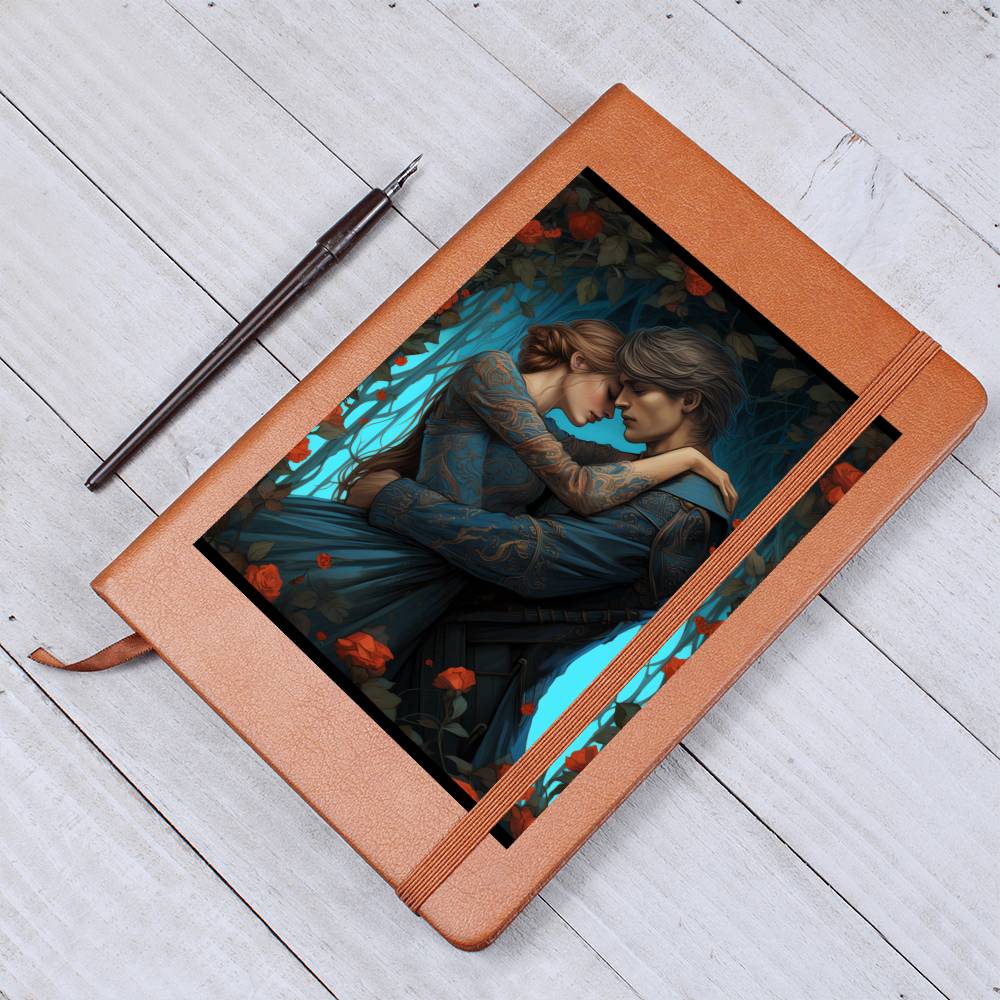 Valentine's Day Art 117 - Vegan Leather Journal