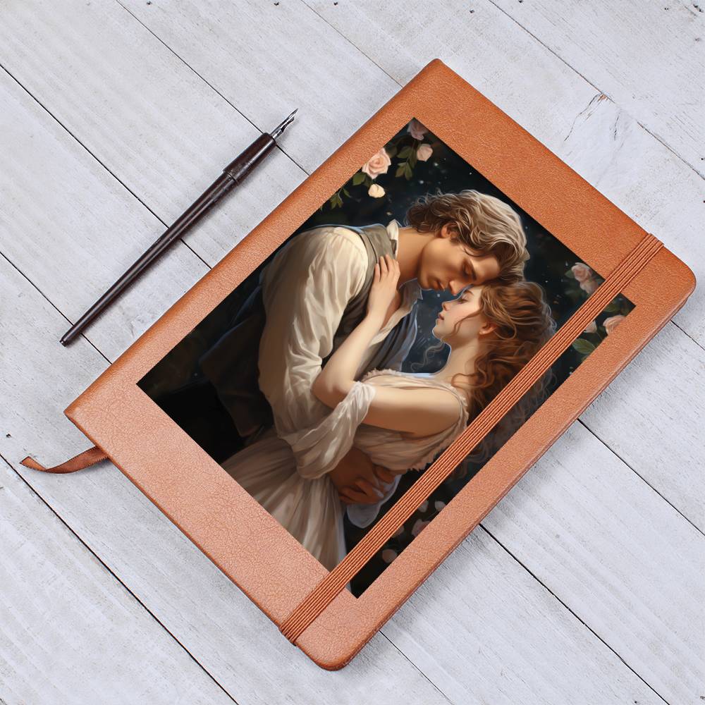 Valentine's Day Art 132 - Vegan Leather Journal