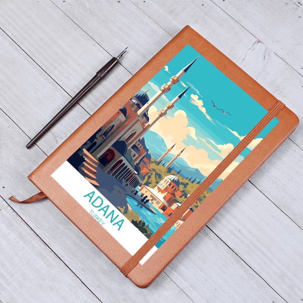 Famous Travel Destinations - Adana, Turkey - Vegan Leather Journal