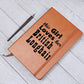 British Longhair - Vegan Leather Journal