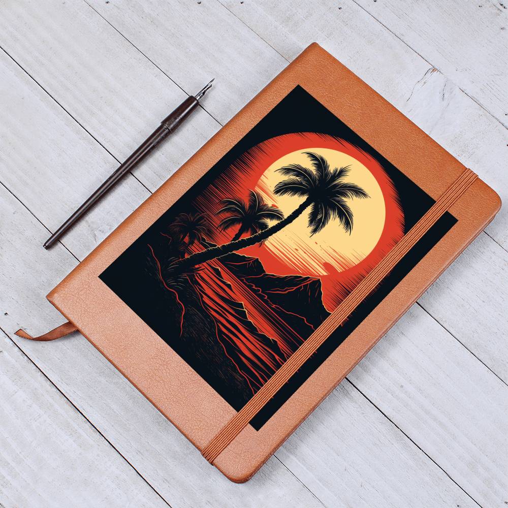 Minimalist BOHO Art 118 - Vegan Leather Journal