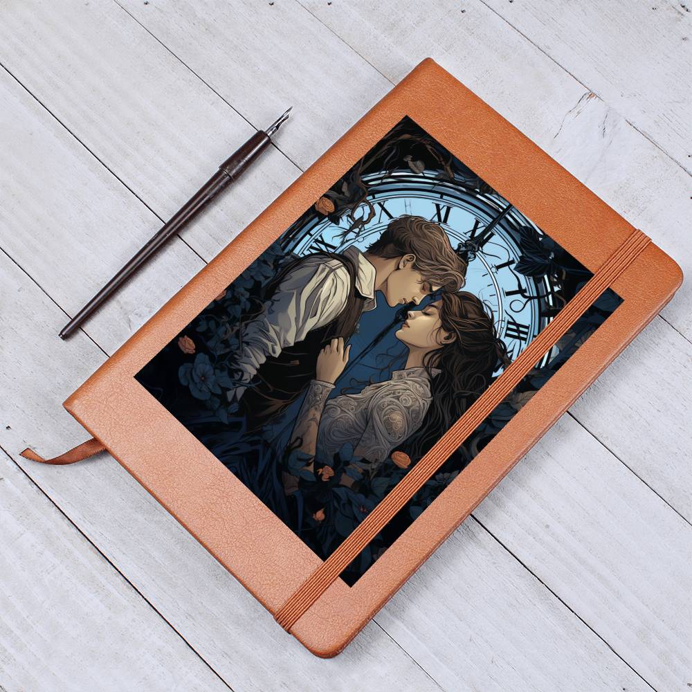 Valentine's Day Art 161 - Vegan Leather Journal