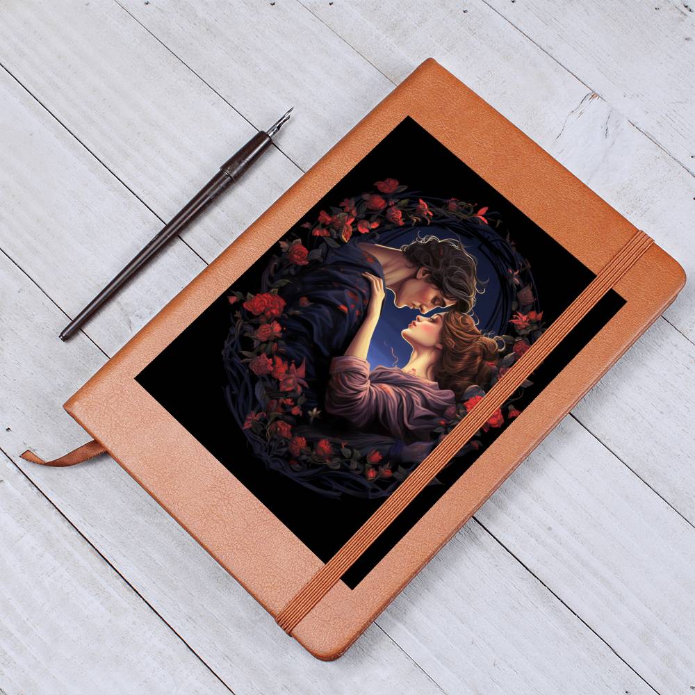 Valentine's Day Art 414 - Vegan Leather Journal