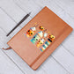 Cute Halloween Sticker 103 - Vegan Leather Journal