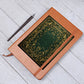 Ornate Gold Cover 032 - Vegan Leather Journal