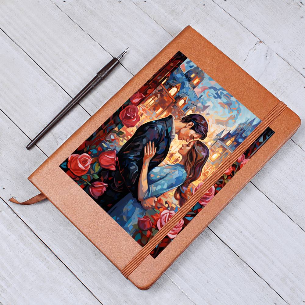 Valentine's Day Art 401 - Vegan Leather Journal